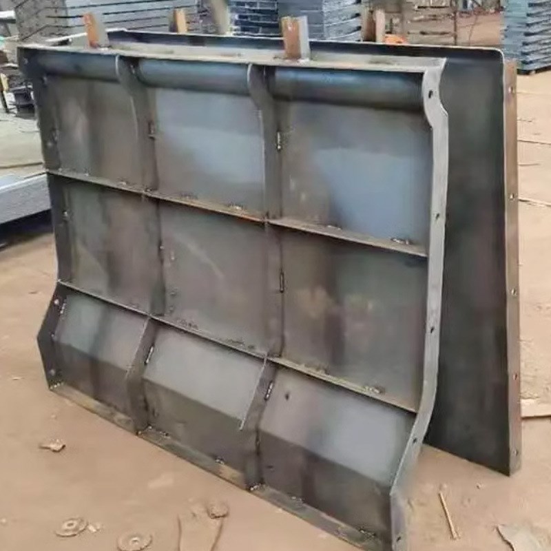防撞墙钢模具 预制混凝土防撞护栏模具 浇筑桥梁高速护栏钢模板