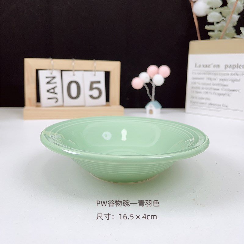 pw谷物碗陶瓷猫碗狗碗宠物碗大口径粮碗湿粮碗易清洗猫咪碗食盆