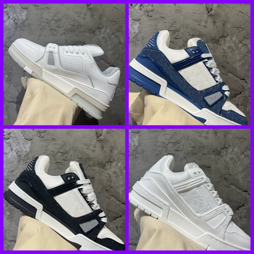 U STAR/顶版本！厚底白水泥休闲男鞋 真皮情侣款系带白色板鞋女鞋