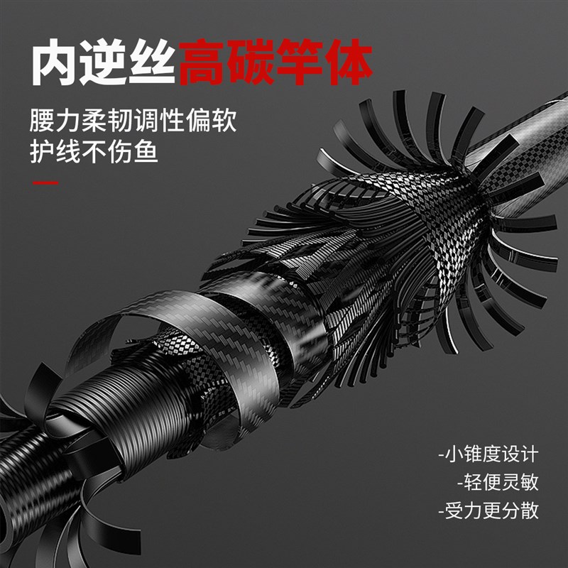 伸缩小物鱼竿手竿户外亲子钓鱼野钓鳑鲏竿马口竿溪流钓罗非微物竿