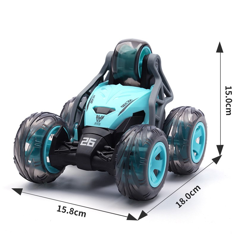 翻斗车翻滚特技车遥控车越野遥控汽车模充电动赛车儿童玩具车男孩