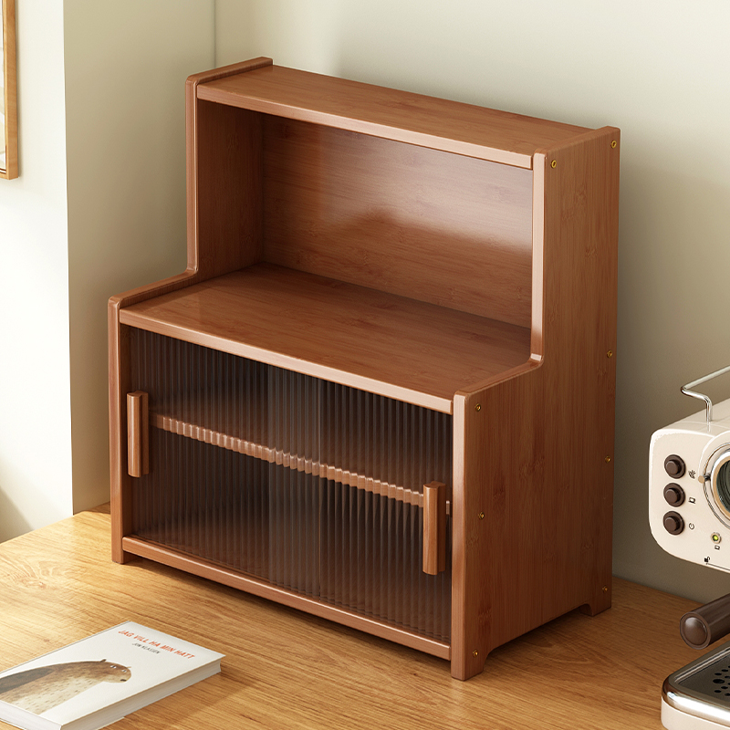 杯架桌面多功能收纳置物架防尘亚克力茶杯架子非实木咖啡杯展示架