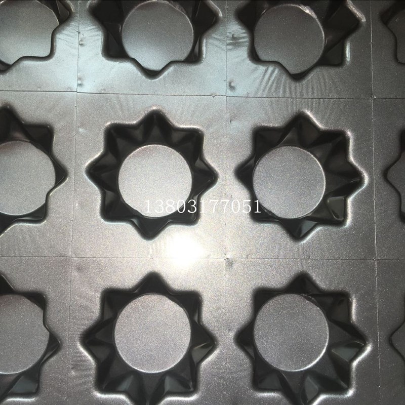 商用15连八角模具加深花瓣蛋糕模具面包烤盘不沾蛋糕模具