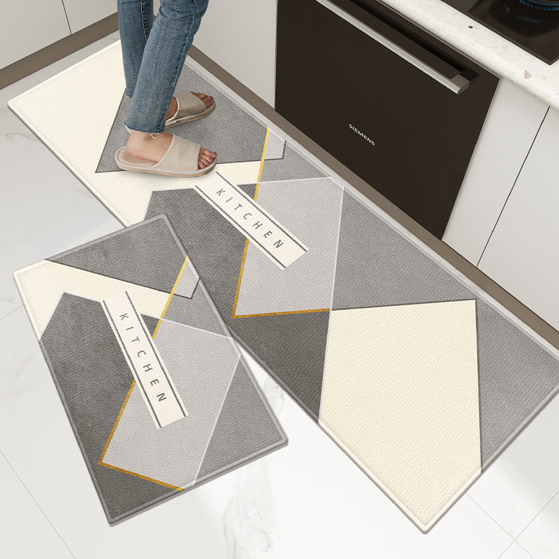 厨房地垫长条吸水吸油地垫防滑脚垫防油防水家用垫子进门门垫地毯,居家布艺,家用脚垫,淘宝优惠券,粉丝福利购,淘宝优惠卷