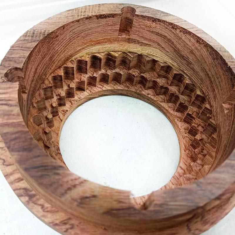 汽车喇叭三分频a柱改装倒模亚克力垫圈1.5寸3.5寸4寸喇叭发光支架