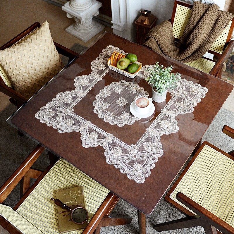 桌面软玻璃pvc方桌垫防水防油免洗茶几垫防烫水晶板透明方形桌布,居家布艺,桌布,淘宝优惠券,粉丝福利购,淘宝优惠卷
