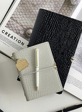 M5手帐本A8手j账本A6活页本高颜值笔记本便携随身迷你记事本口袋