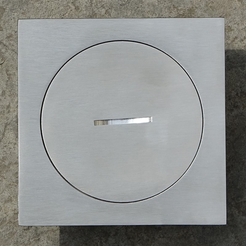 304不a锈钢清扫口PVC-U排水管检查口扫除口检修口DN50/75/110/160