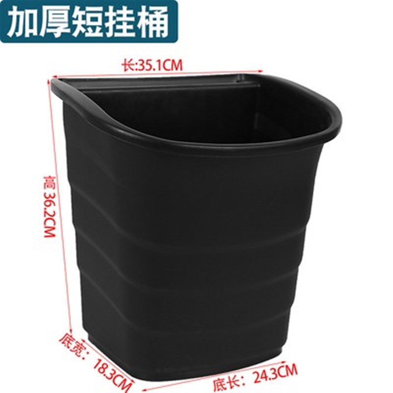 ll收餐盆酒店餐具收集框碗筐塑料安检碟餐厅餐车下U栏垃圾桶挂桶