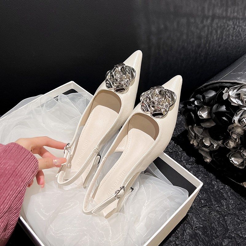 仙女鞋粗跟包头凉鞋女夏季外穿2024新款一字带单鞋晚晚鞋大码女鞋,女鞋,一字带凉鞋,淘宝优惠券,粉丝福利购,淘宝优惠卷