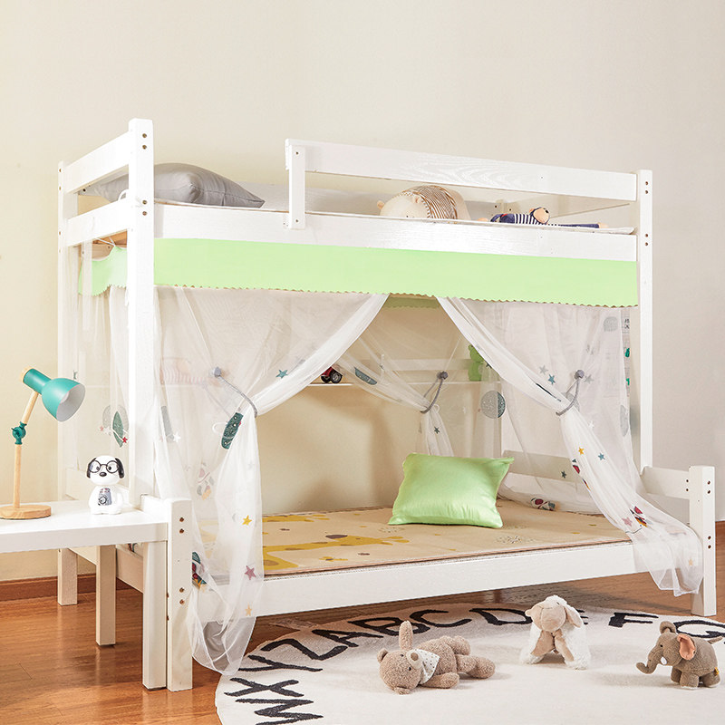 2021年新款子母床儿童蚊帐上下铺床高低床双层床家用绑带男女定制,床上用品,蚊帐,淘宝优惠券,粉丝福利购,淘宝优惠卷