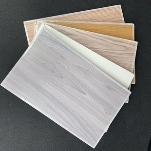 免漆石膏板吊顶隔墙轻钢龙骨纸面木E纹家装修材料办公室防火刷涂