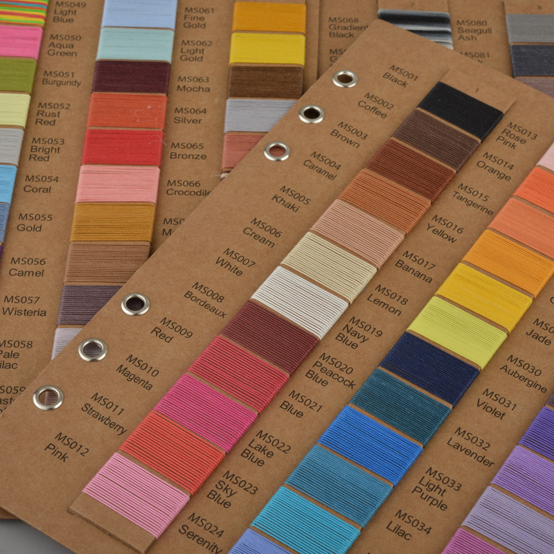 86色麻线色卡手工皮具手缝线机缝两用diy手工皮革线皮具缝纫线,文具电教/文化用品/商务用品,色卡,淘宝优惠券,粉丝福利购,淘宝优惠卷