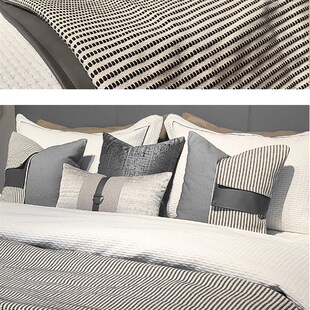 极简风样板间床品套件别墅展厅现代简约样板房床上用品多件套