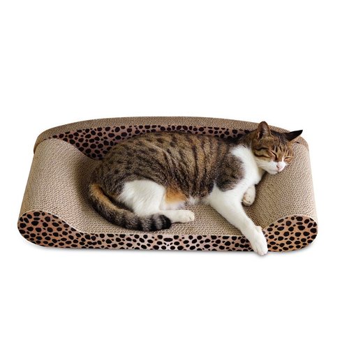 猫抓板磨爪器耐磨瓦楞纸猫抓板大号特大沙发型猫咪磨爪用品猫窝