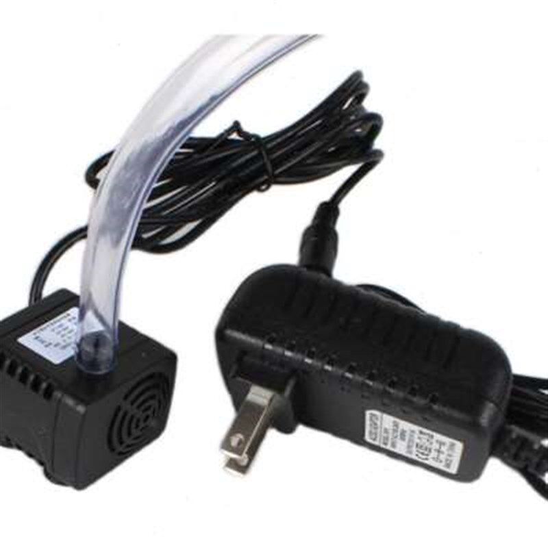 新款12V水泵鱼缸外置潜水循环抽水过滤假山静音增氧水冷小型迷你