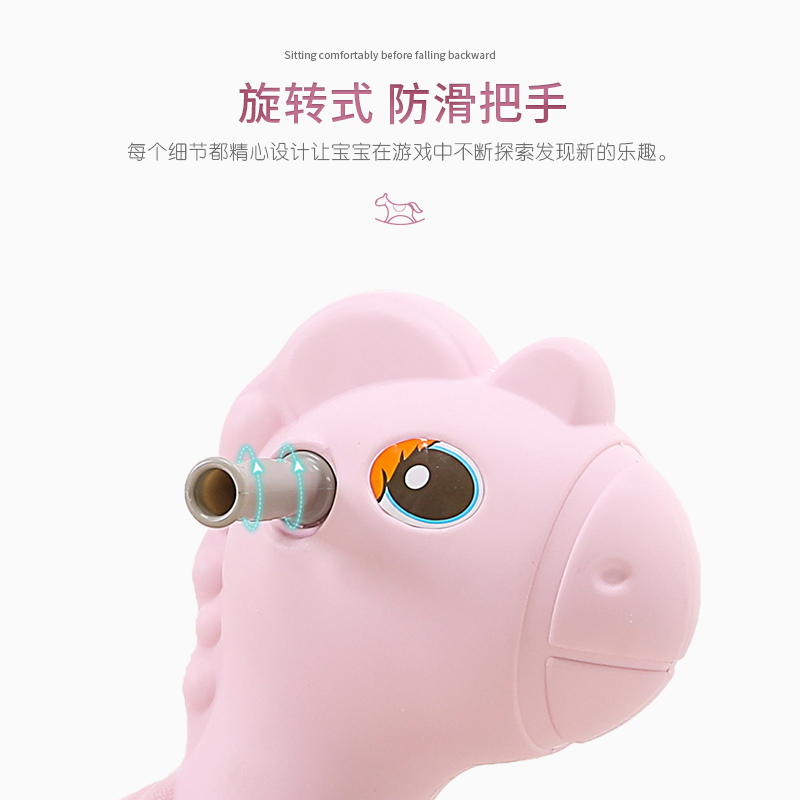 宝宝儿童摇摇马小木马摇马两用婴儿玩具车1-3岁大人可坐幼儿园椅