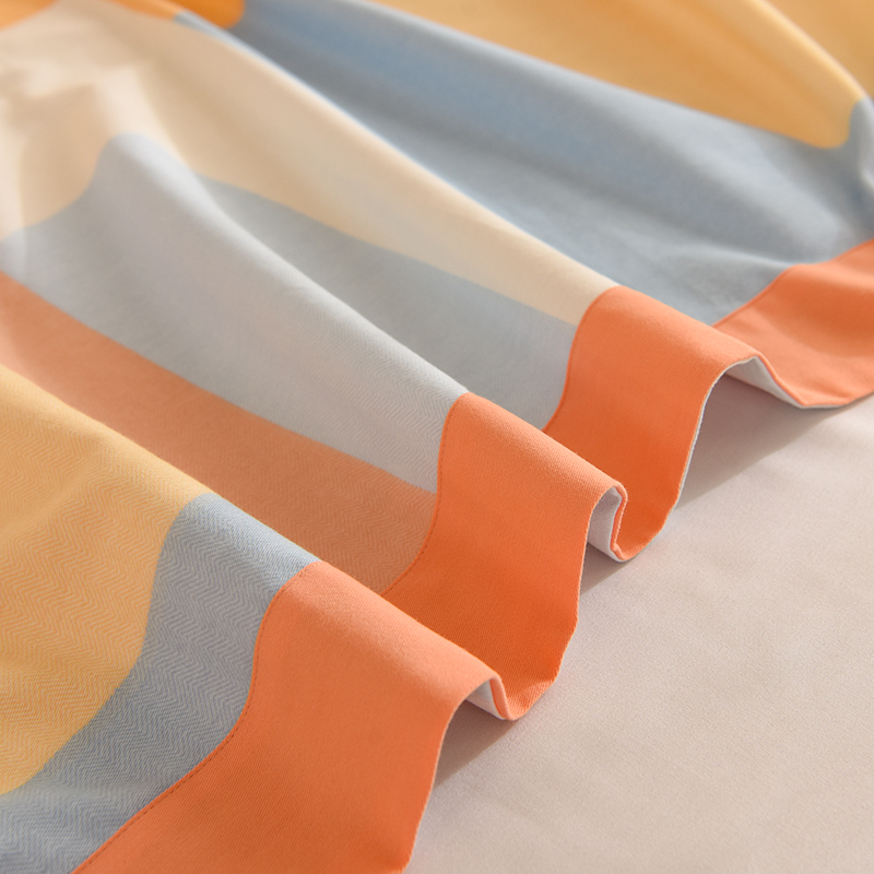 A类加厚纯棉磨毛床单单件全棉100宿舍单人被O单枕套三件套双人炕