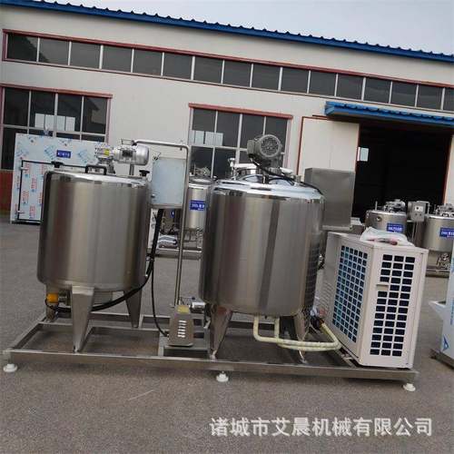 鲜奶吧设备 双罐牛奶灭菌机 奶制品加工设备 牛奶保鲜贮存设备