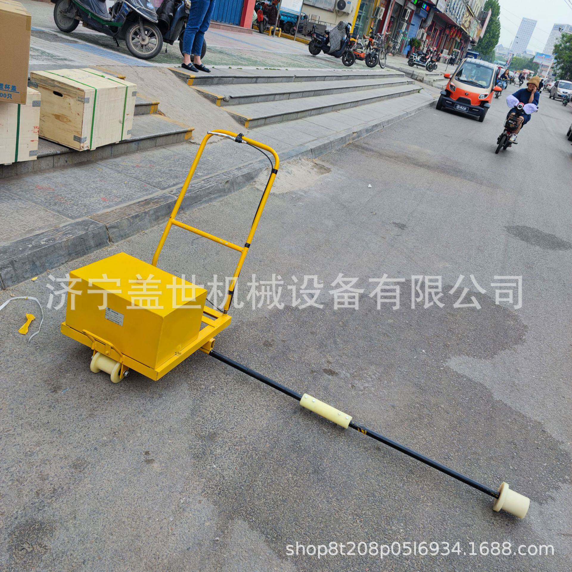 手拉式自动涂油车行走式轨枕涂油器 双侧自动喷涂 钢轨螺栓涂油机
