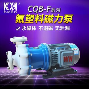 CQB40-25-160F氟塑料合金磁力泵乙酸输送 液氯卸车泵 丙酮进料泵