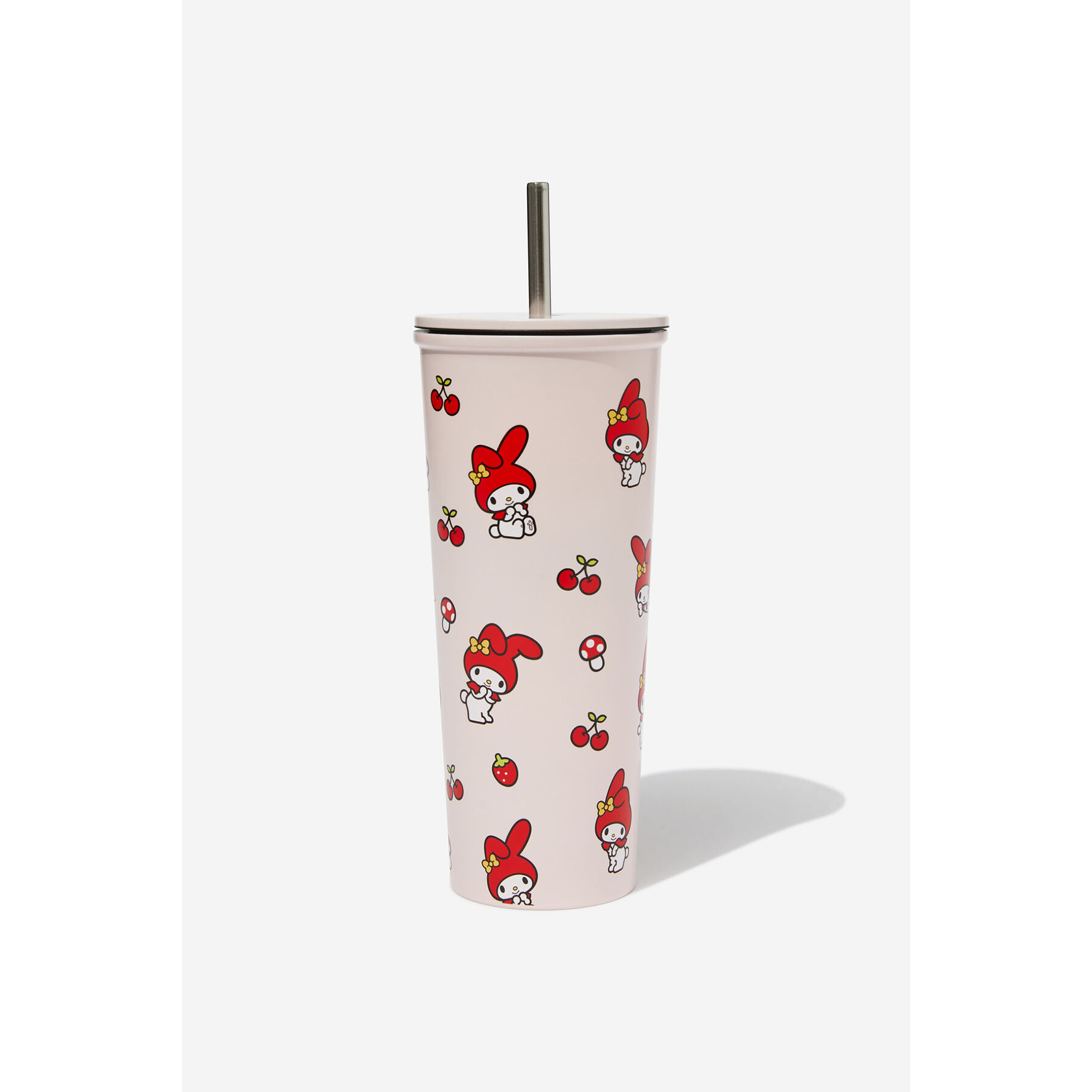 TYPO Hello Kitty Melody美乐蒂吸管杯咖啡杯保温杯水杯 保冷保热