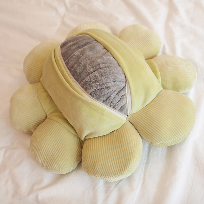 花朵抱枕被子两用夏季汽车靠枕办公室毯子车载午睡枕头二合一车用