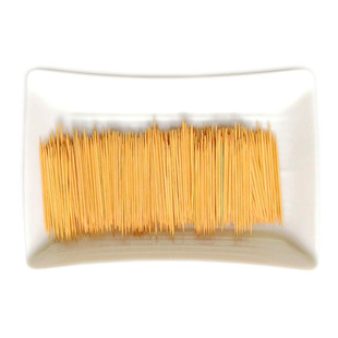 丰顺苗竹牙签 高硬度韧性双头尖细牙签 竹制水果叉家用酒楼饭店