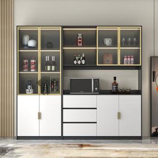 柜展柜家用厅置物靠墙饰柜现代客简约餐 折扣价 轻奢玻璃门酒装
