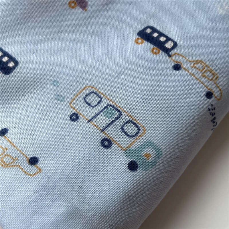 全棉家纯棉双层纱卡通宝宝小毯子盖被浴巾吸汗透气110*140cm左右