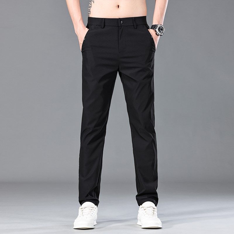 加长版男裤子瘦高个子男生190cm小直筒夏季薄款大长腿110115120cm