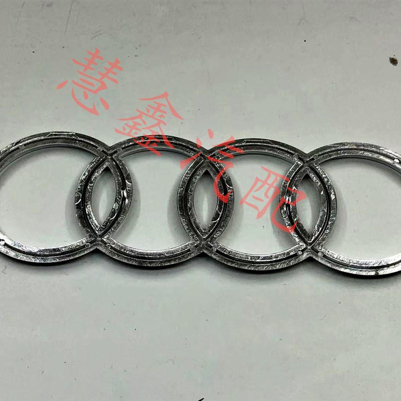 适用于奥迪A6LA4LQ5A8TTR8发动机上护板四环标 上盖板标志 四环标