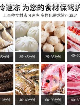 商用风20578冷霜无鲜超冻低温冷柜立式海急冻烘培冷藏冰箱保鲜插