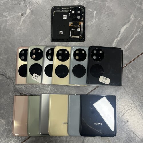 适用华为P50pocketS原装拆机后盖带小屏 上盖下盖 可送工具
