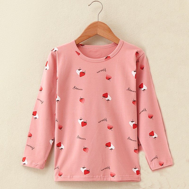 儿童内衣莱卡全棉单件秋衣男童女童中大童小孩低圆领纯棉毛衫衬衣,童装/婴儿装/亲子装,保暖上装,淘宝优惠券,粉丝福利购,淘宝优惠卷