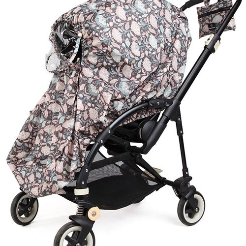 婴儿车罩雨衣宝宝婴儿童小推车防风防雨罩冬季保暖通用型透明透气