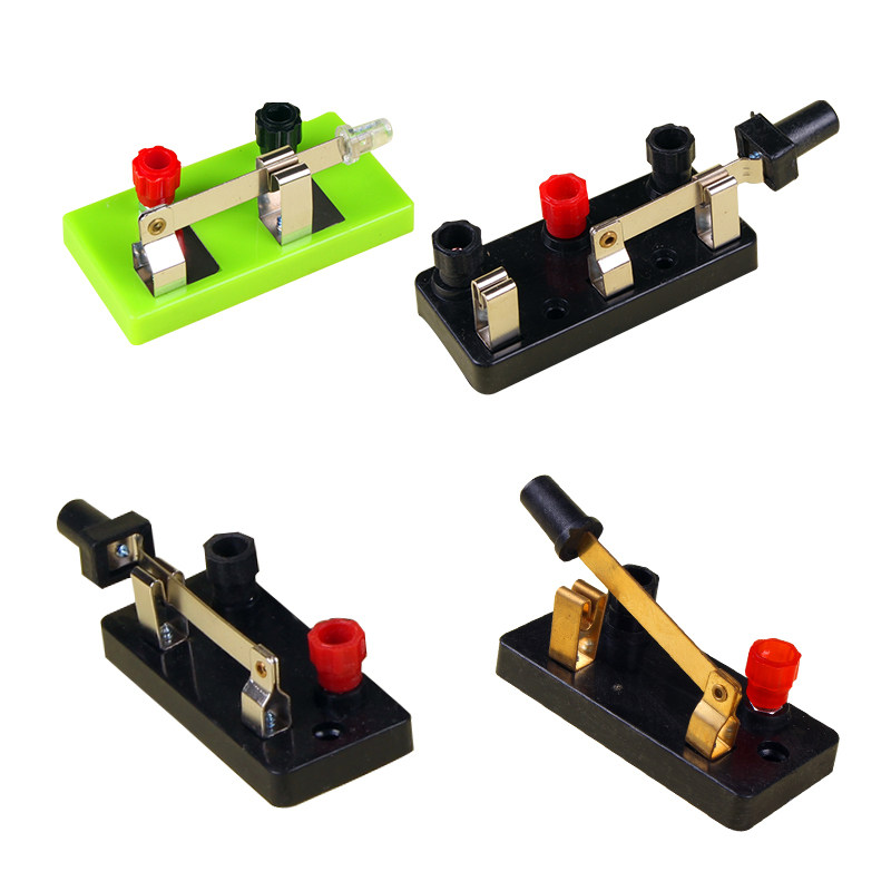 初中物理电路电学实验器材单刀单掷双刀双掷开关1号5号一号五号电