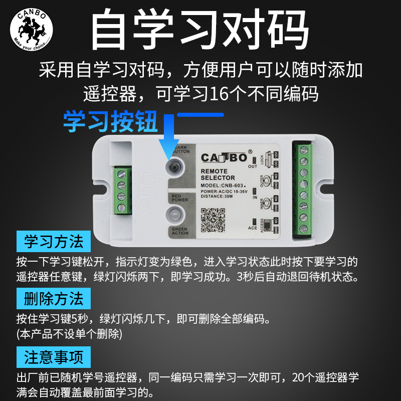 感应门无线遥控钥匙自动门多功能扩展器电动玻璃门门禁控制模块