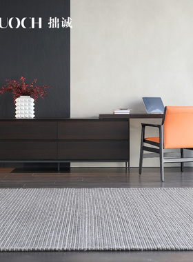 意式极简卧室书桌储物柜斗柜多功能电视柜梳妆台一体高脚装饰边柜