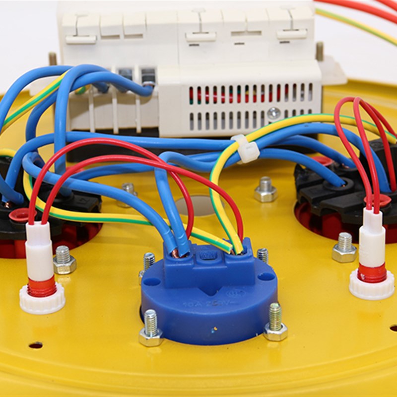 4芯/5芯线380V移动卷线盘工业防爆插座防雨电缆盘拖线轴三相滚车