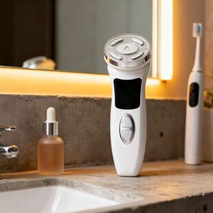 美白下颌线微电流精华超声波美容导入仪充电款V脸水光负压导入仪