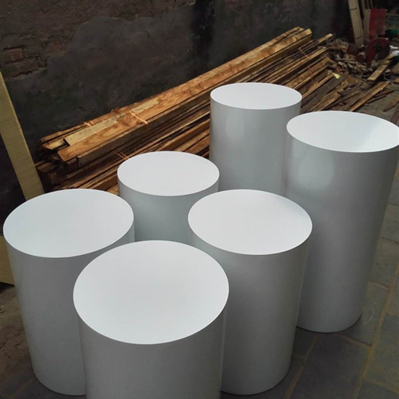 定制  方形烤漆展会展示台服装店橱窗展台模特底座流水台异型地台