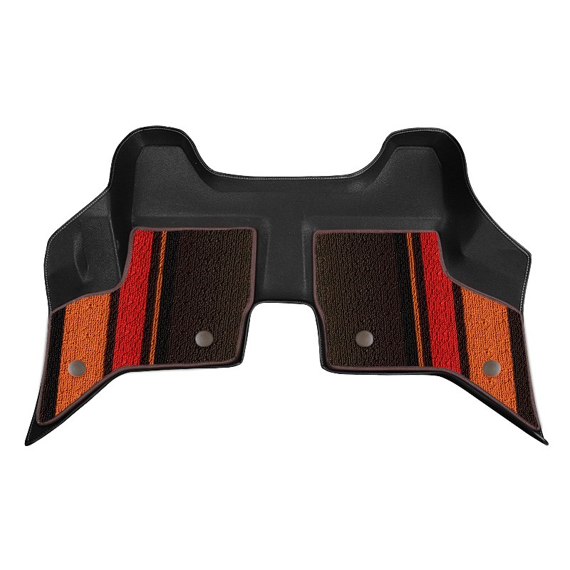 08-14款东风小康K07脚垫7/8座面包车前排主副驾双层耐磨脚踏垫