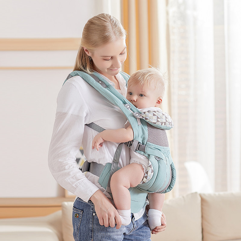 婴儿腰带背带四季前抱式多功能宝宝前后两用轻便哄睡背娃神器护腰