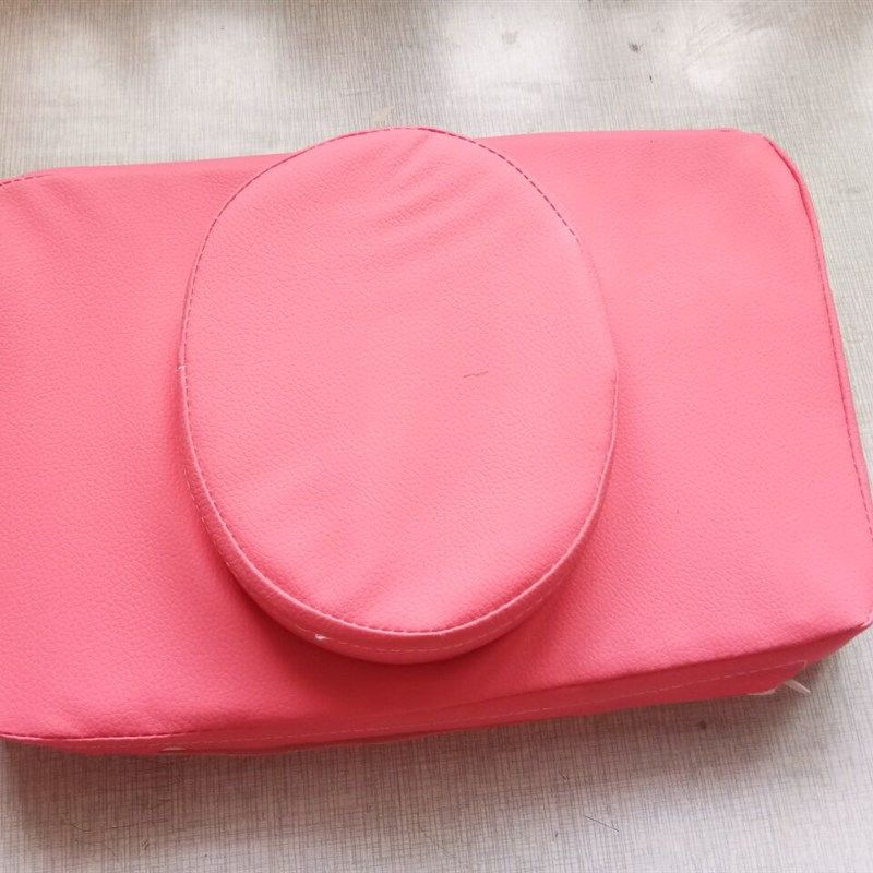 美容床枕头美容院专用长方形带圆柱按摩床上的小枕头圆形软硬通用