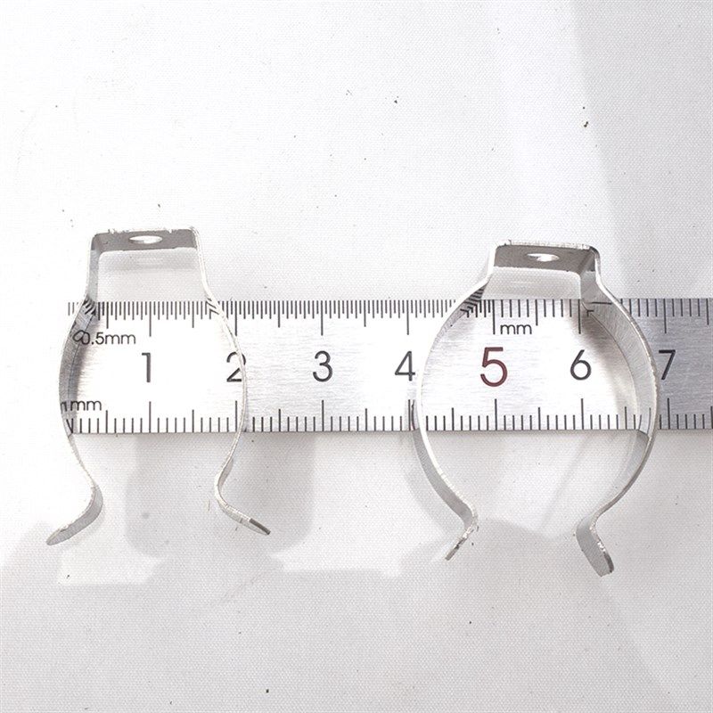 T8 T10 灯管夹子 光管固定件 LED灯管夹 圆环 U形 卡子配件不锈钢