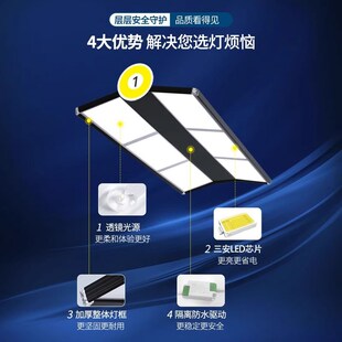 台球灯无影灯款灯片专用灯桌球吊灯led灯台球室专用吊灯防眩