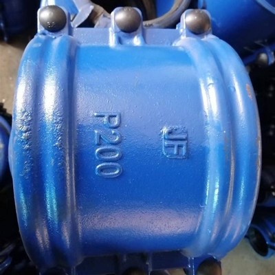 铸铁哈夫节抢修快速接头pe抱箍管卡子加长哈弗水管直接补漏器p80