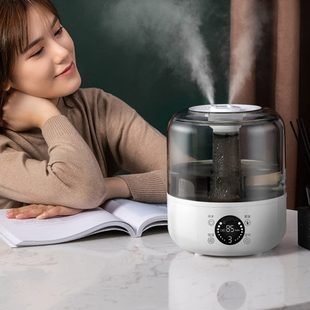 上加水桌面加湿器家用静音卧室孕妇婴儿大雾量空气香薰智能除菌
