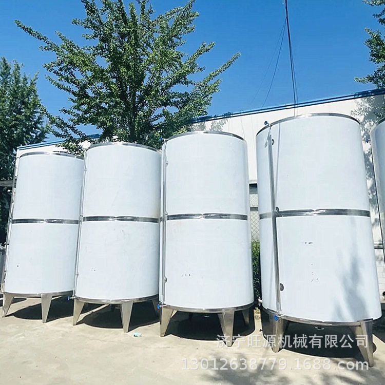 不锈钢酿酒设备10吨立式储酒罐多功能不锈钢容器